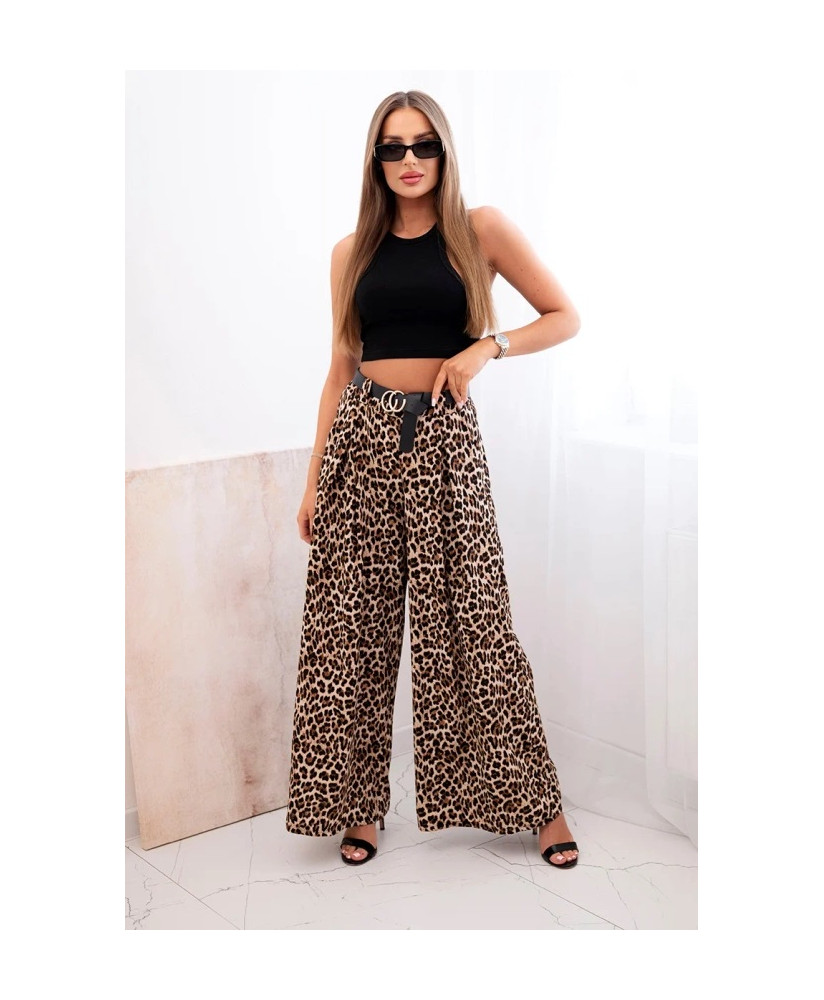 Dámske široké nohavice