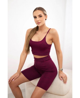 Set športový top + legíny