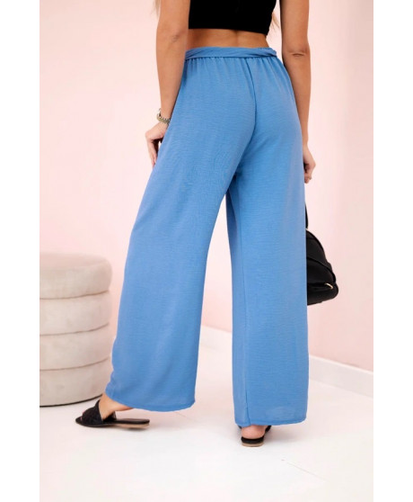 Dámske nohavice s mašľou