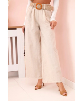 Dámske ľanové nohavice