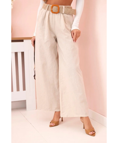 Dámske ľanové nohavice