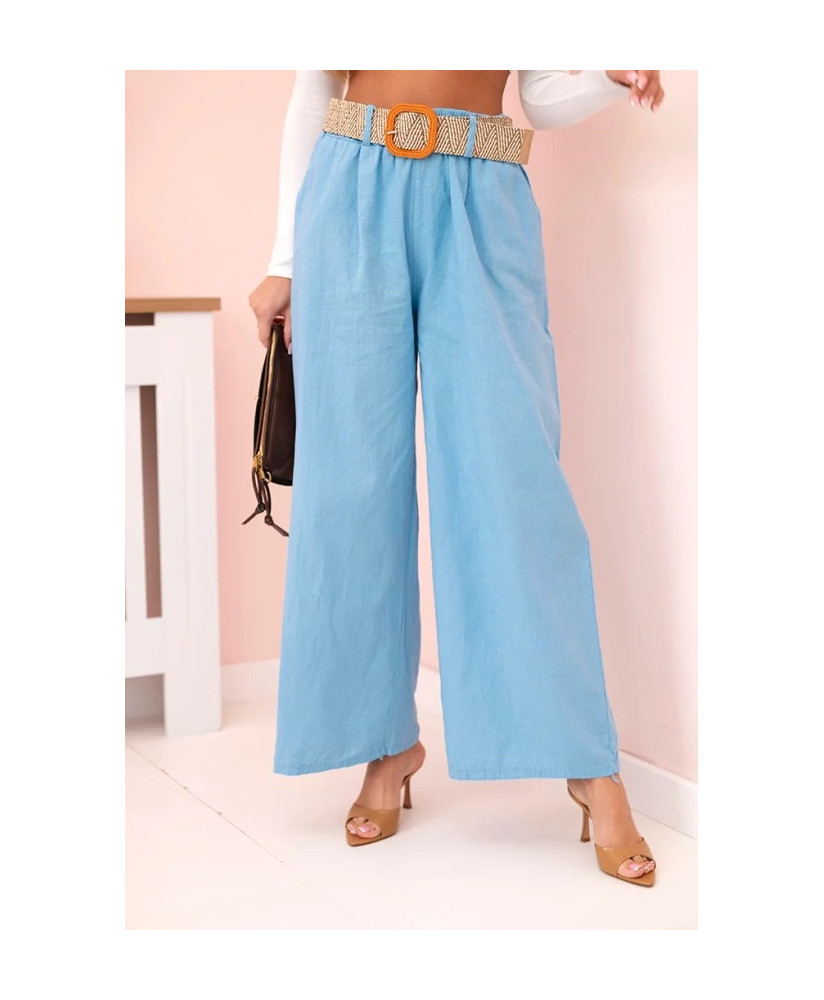 Dámske ľanové nohavice