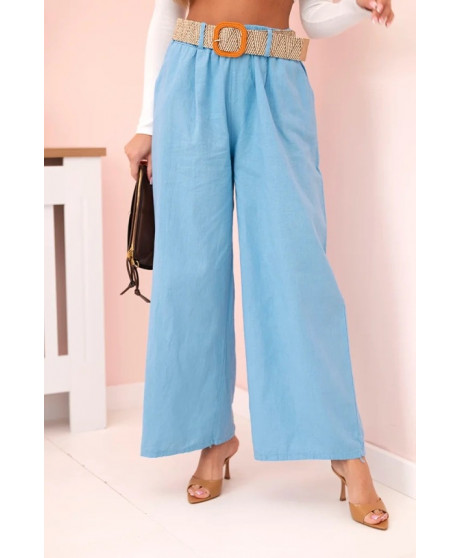 Dámske ľanové nohavice