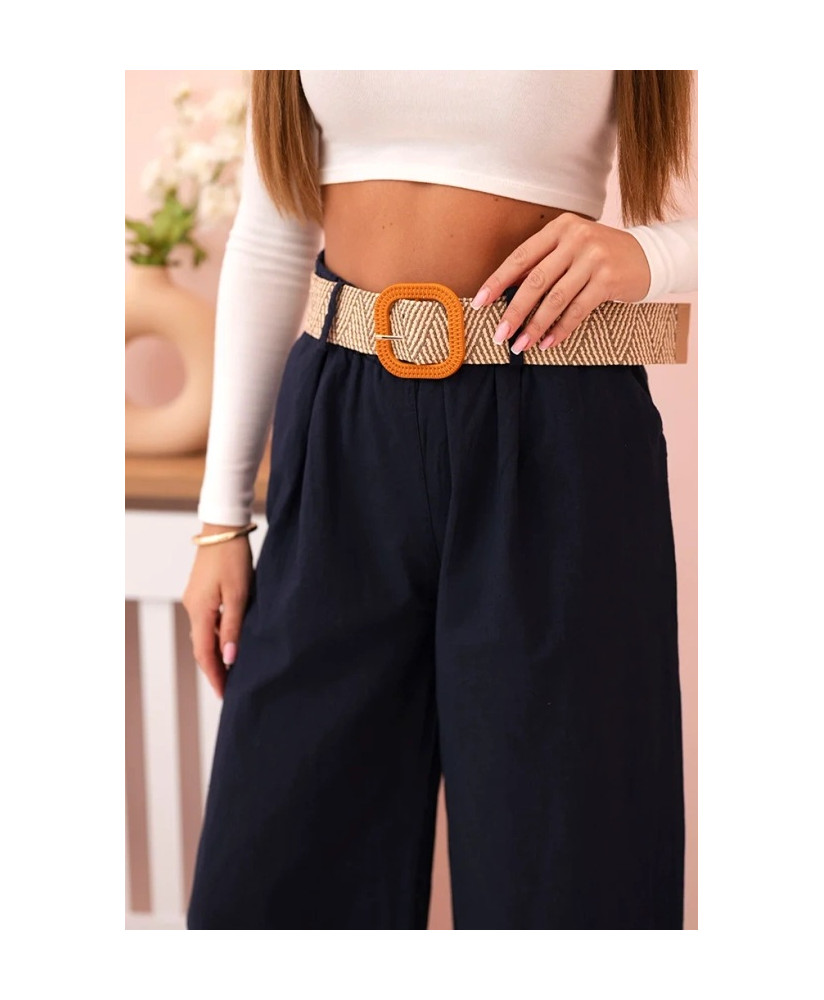 Dámske ľanové nohavice