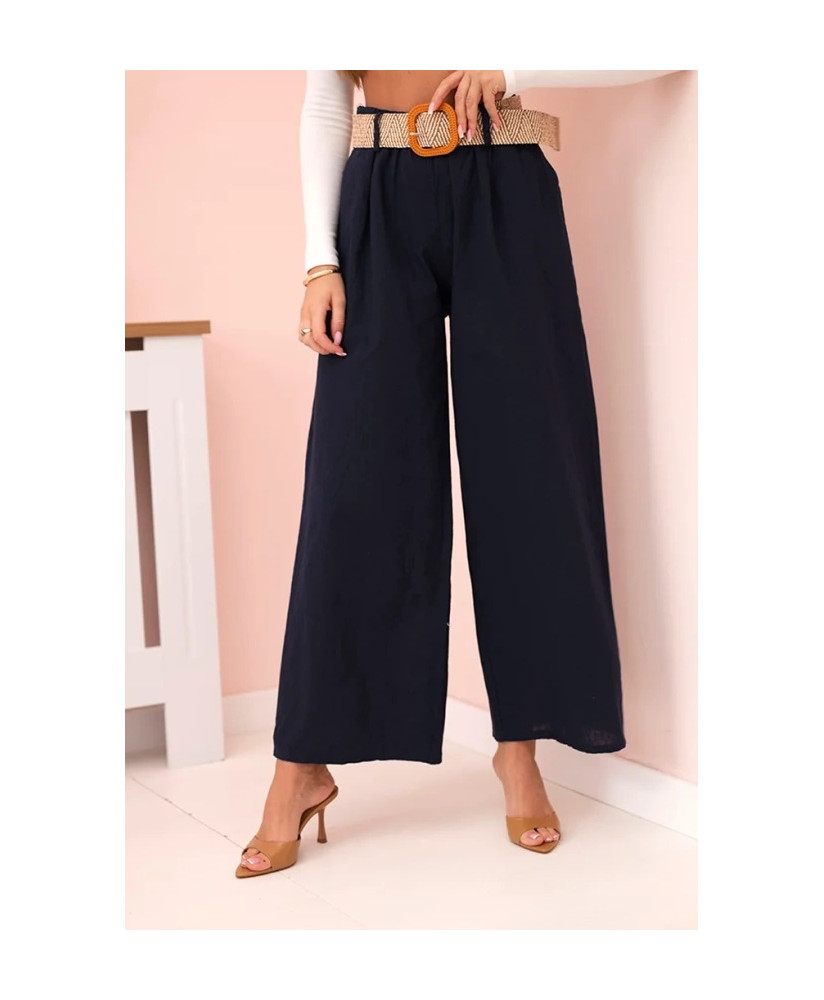 Dámske ľanové nohavice