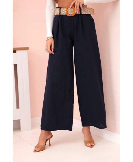 Dámske ľanové nohavice