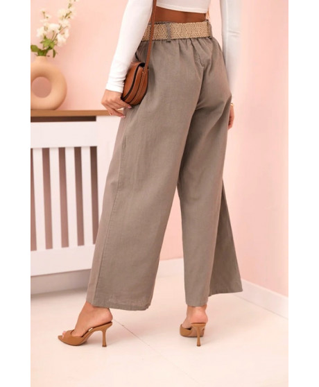Dámske ľanové nohavice
