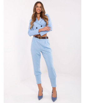 Dámske nohavice s opaskom