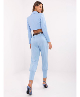 Dámske nohavice s opaskom