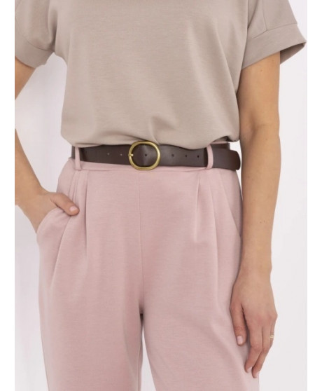 Dámske nohavice s opaskom