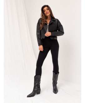 Dámske rebrované legíny