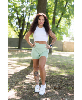 Extra push up bezšvové kraťasy