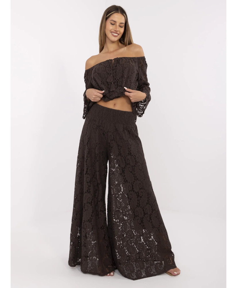 Čipkované boho nohavice