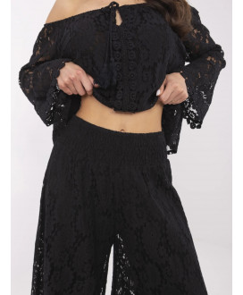 Čipkované boho nohavice