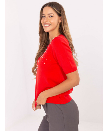 Svetrík s perličkami