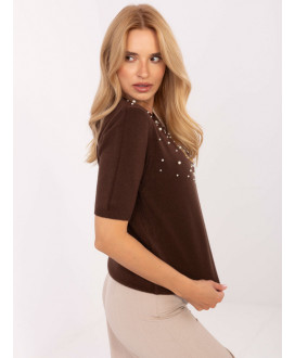 Svetrík s perličkami