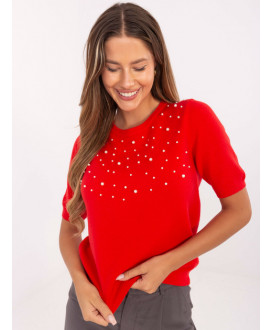 Svetrík s perličkami