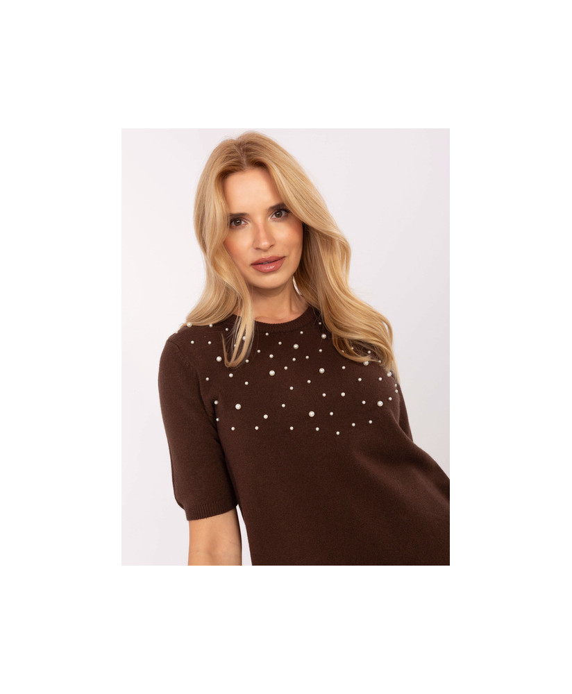 Svetrík s perličkami