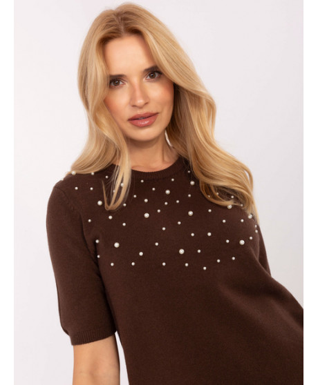 Svetrík s perličkami