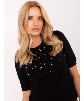 Svetrík s perličkami