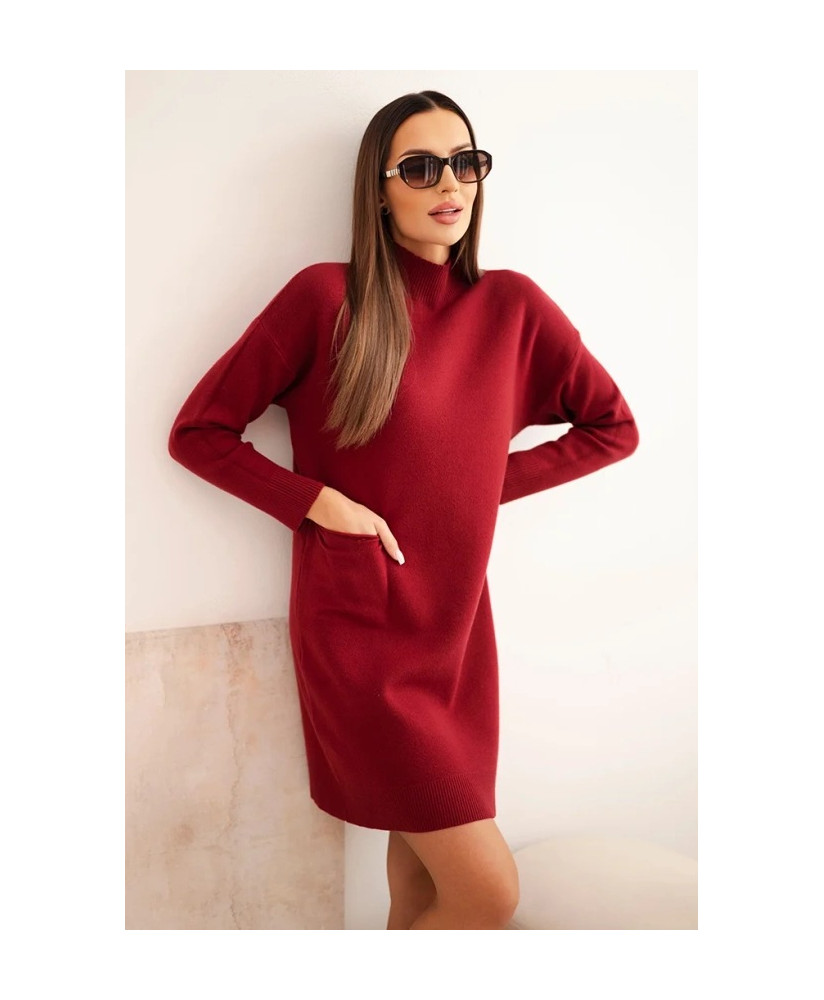 Dámske šaty s golierom