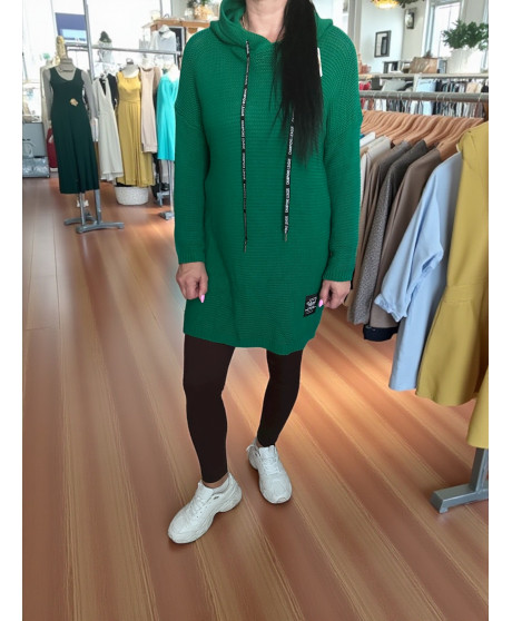 Dámsky sveter s kapucňou