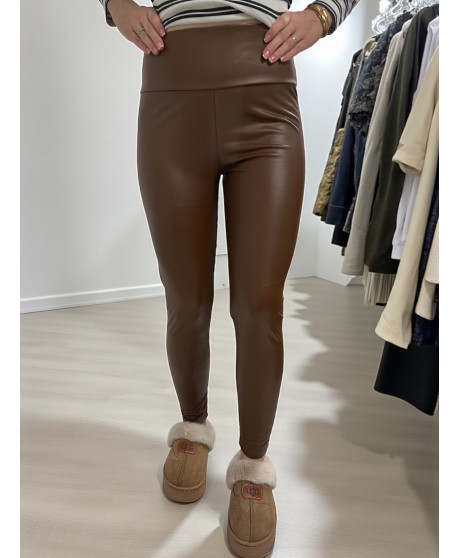 Zateplené legíny s vysokým pásom