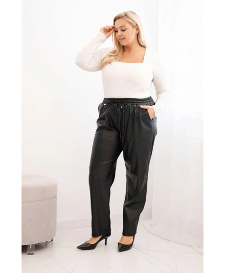 Dámske zateplené nohavice PLUS SIZE