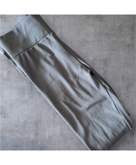 Rebrované zateplené legíny s vysokým pásom