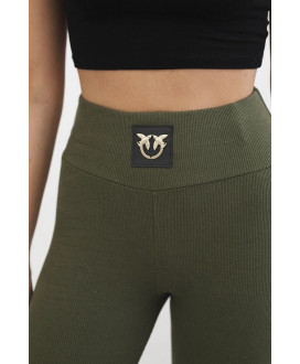 Rebrované legíny nezateplené