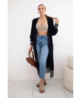 Dámsky dlhý kardigán