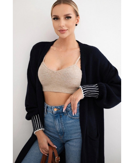 Dámsky dlhý kardigán