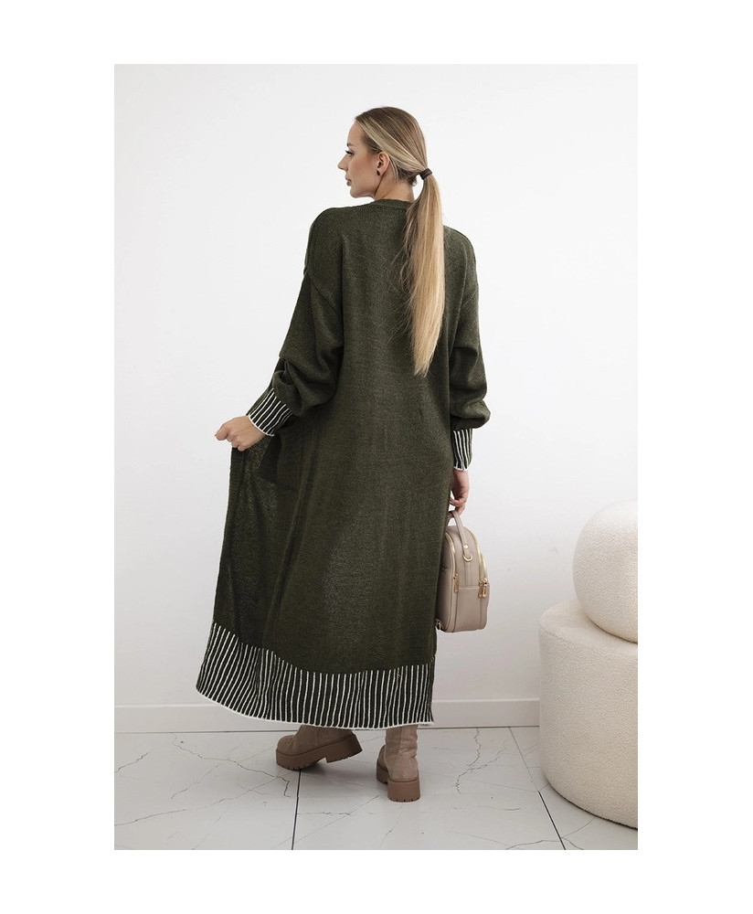 Dámsky dlhý kardigán