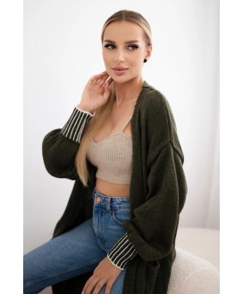 Dámsky dlhý kardigán