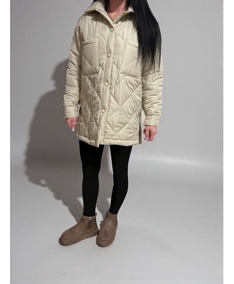 Dámska prechodná bunda na gombíky