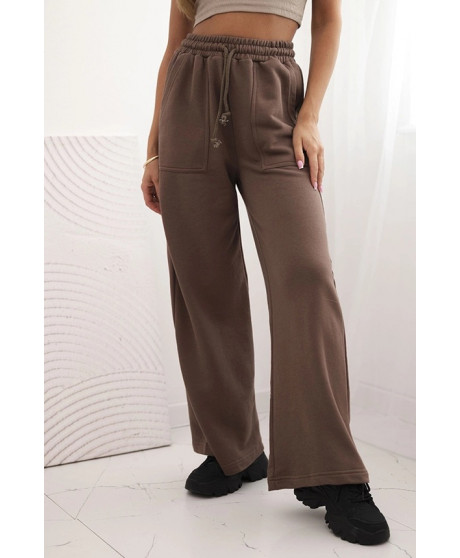 Dámske bavlnené cargo nohavice s vreckami