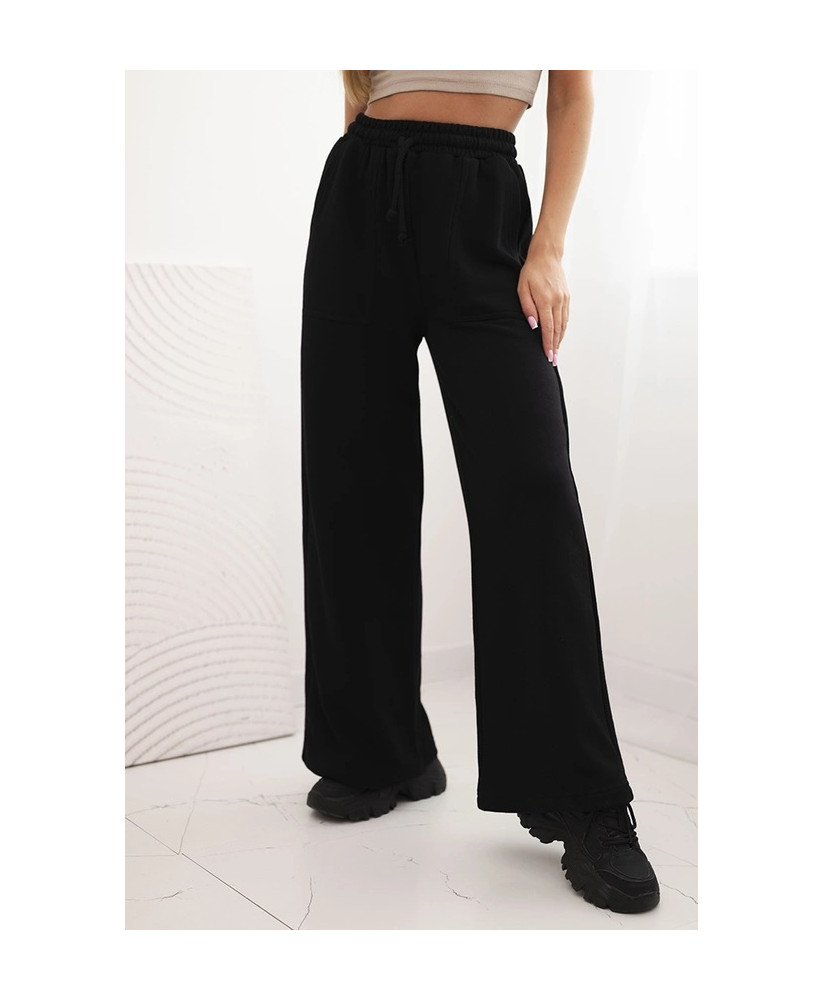 Dámske bavlnené cargo nohavice s vreckami