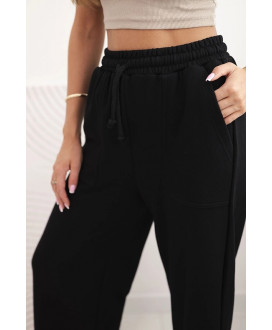 Dámske bavlnené cargo nohavice s vreckami