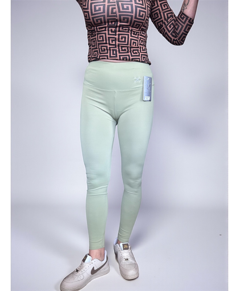 Hladké legíny s vysokým pásom