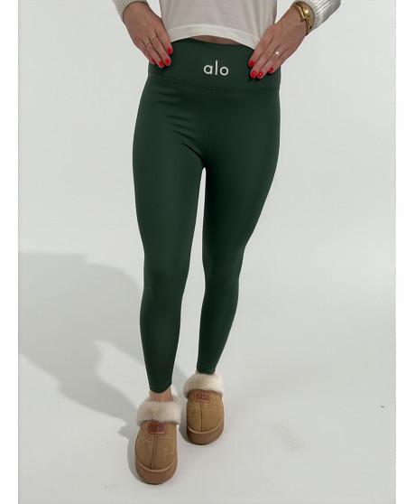 Dámske legíny ALO-zelené