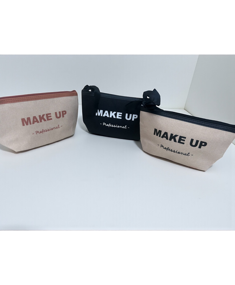 Dámska kozmetická taštička  s mašľou