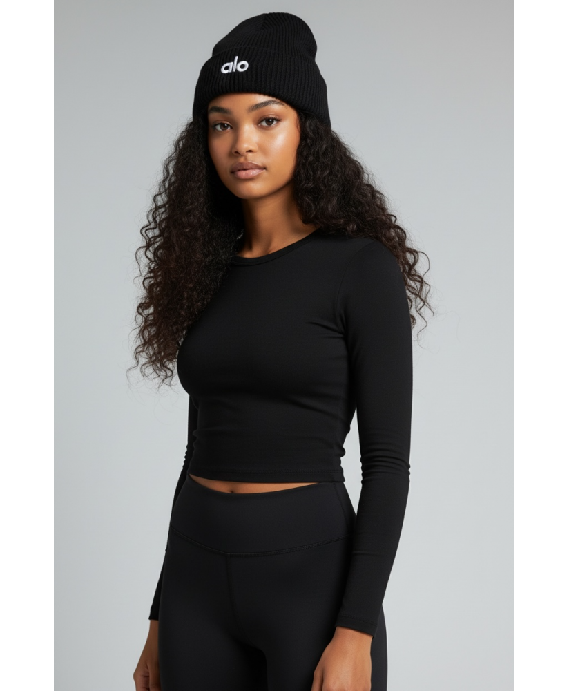 Dámska rebrovaná  čiapka ALO