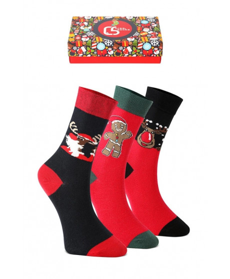 Darčekový vianočný set ponožiek-unisex