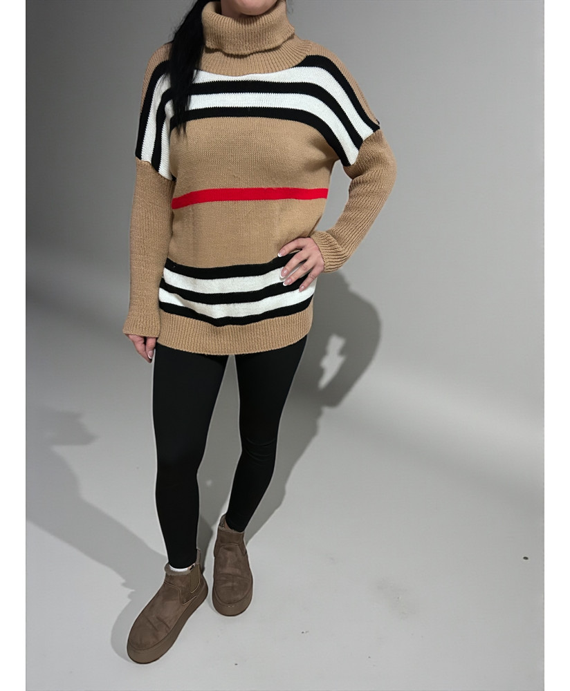 Dámsky rolákový sveter