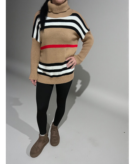 Dámsky rolákový sveter