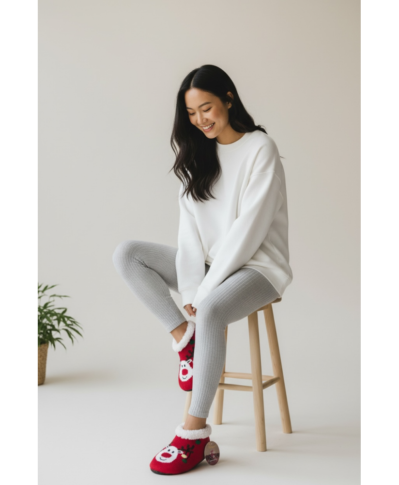 Dámske vianočné papučky na doma