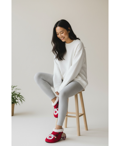 Dámske vianočné papučky na doma