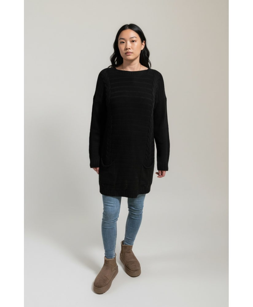 Dámsky dlhý svetrík