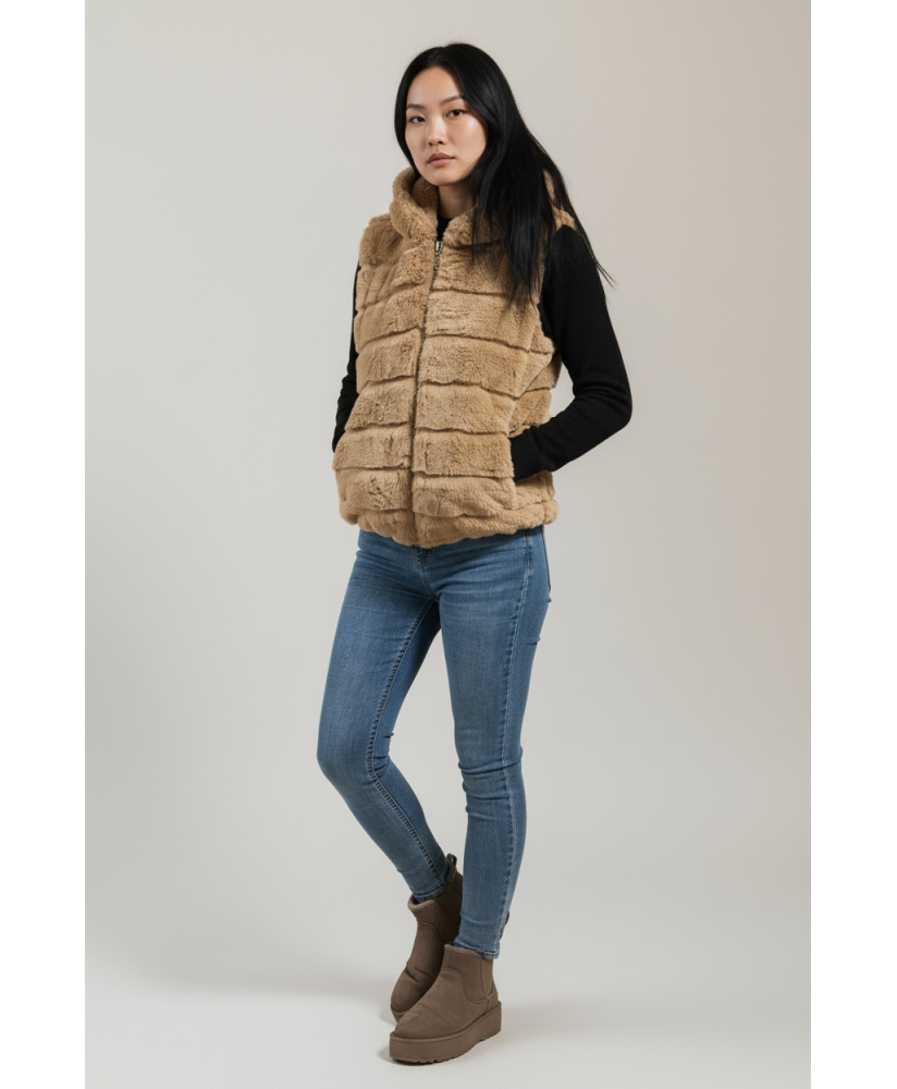 Dámska teplá vesta