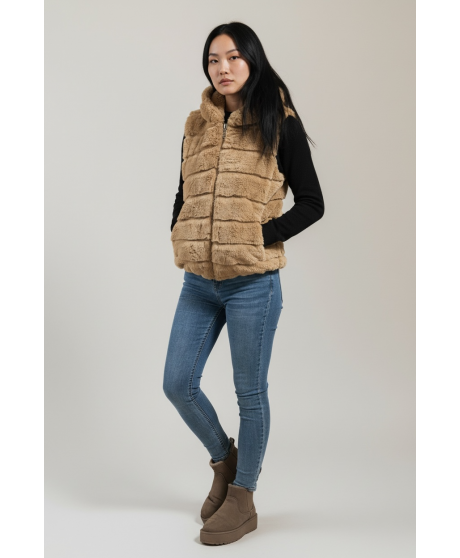 Dámska teplá vesta